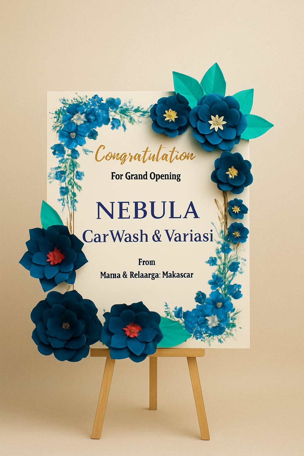 Paper Flowers, Karangan bunga Semarang by Sultan Florist