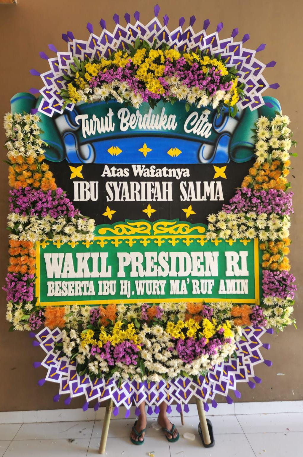 Bunga Papan Duka, Karangan bunga Semarang by Sultan Florist