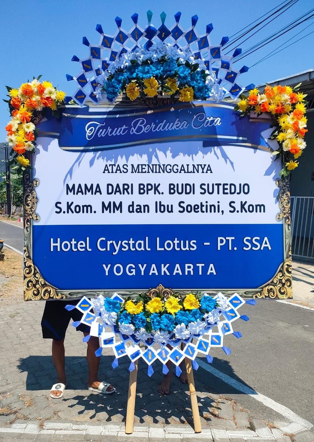 Bunga Papan MMT, Karangan bunga Semarang by Sultan Florist