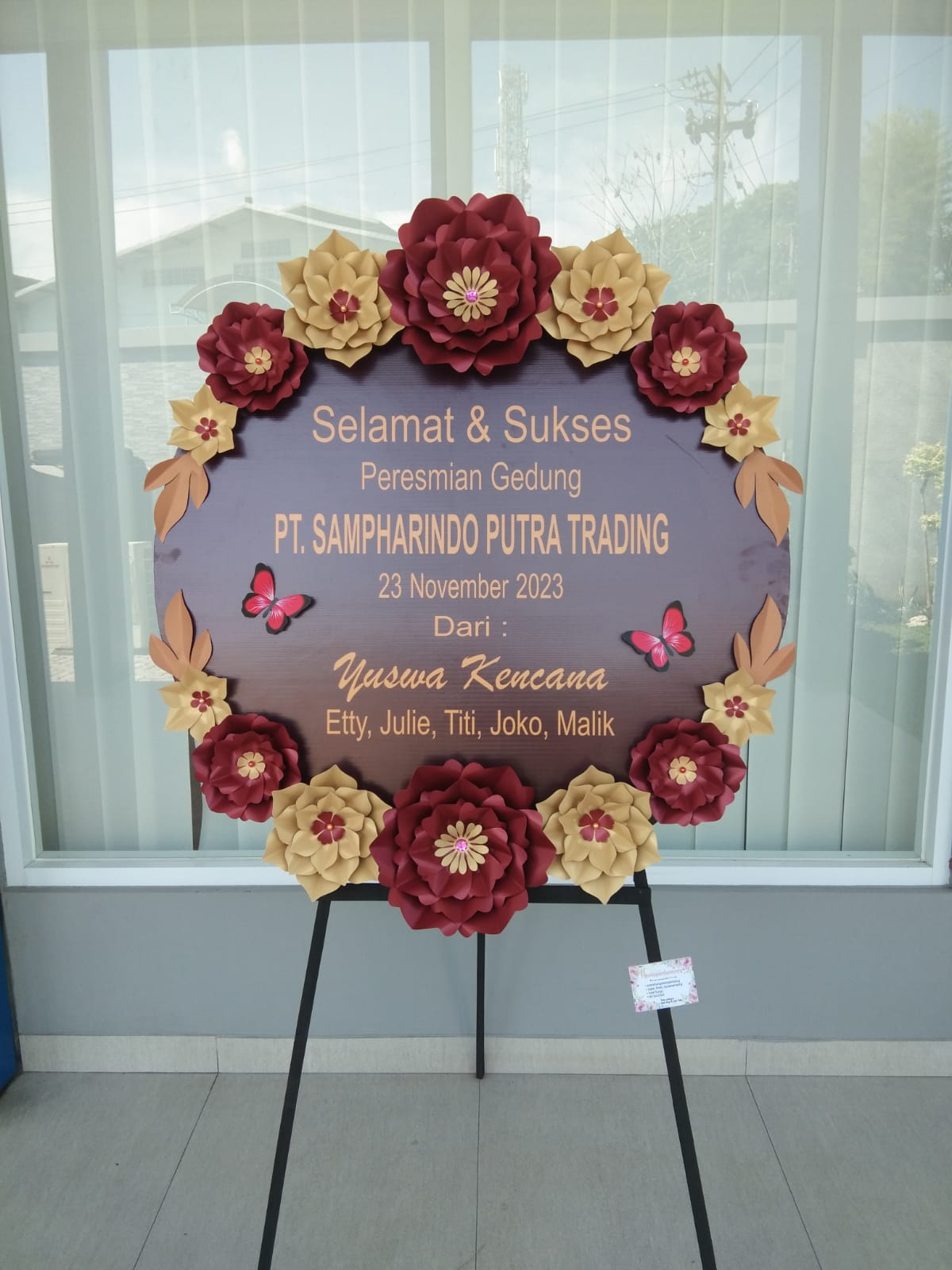 Paper Flowers, Karangan bunga Semarang by Sultan Florist