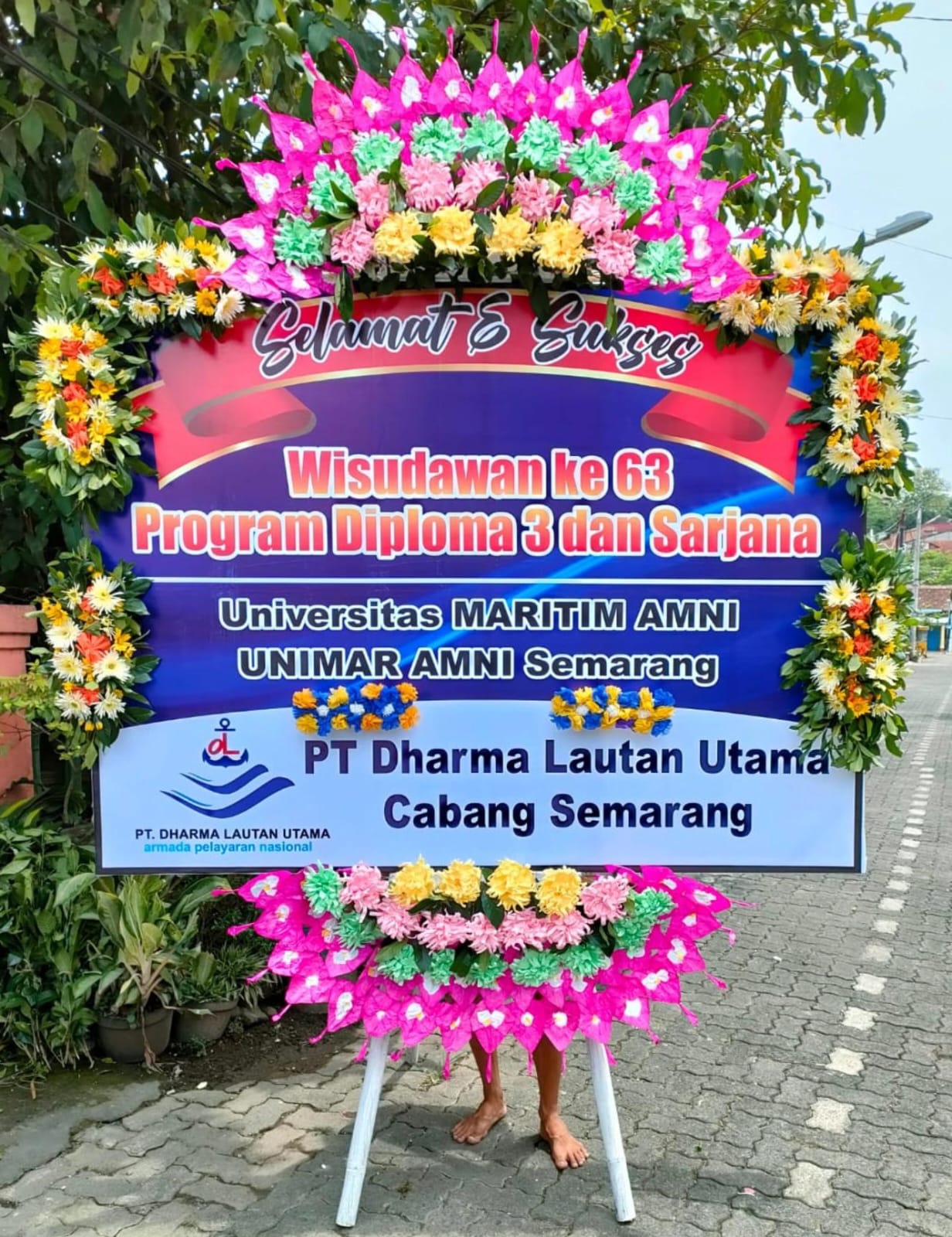 Bunga Papan MMT, Karangan bunga Semarang by Sultan Florist