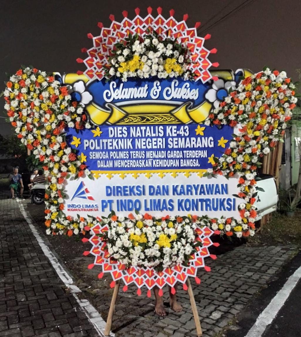 Bunga Papan Selamat & Sukses, karangan bunga semarang sultan florist